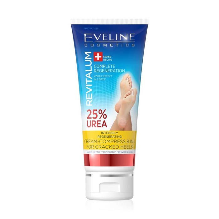 Eveline Revitalum Regenerating Cream Cracked Heels 25% Urea tube 1024x1024