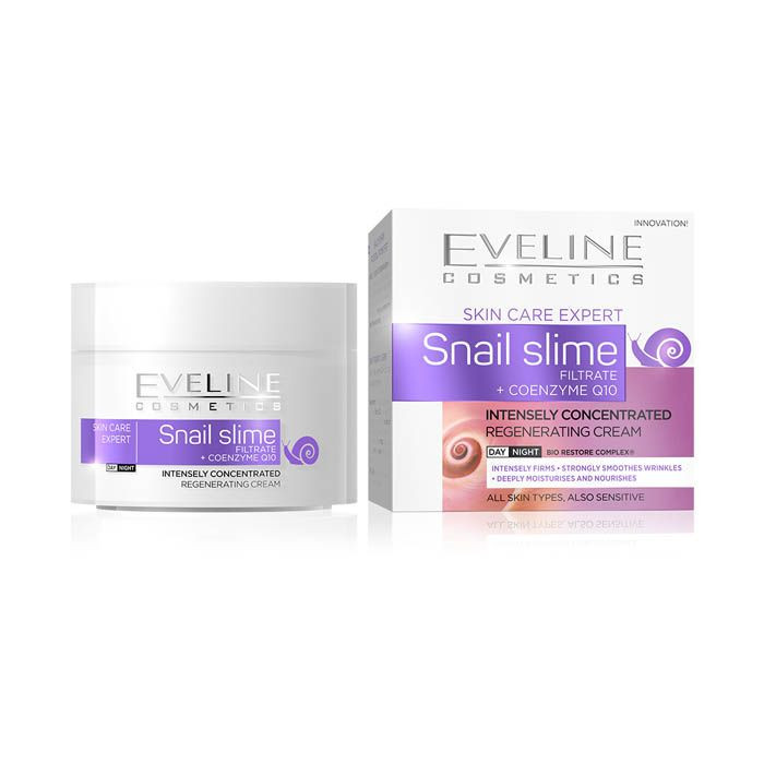 Eveline Snail Slime Filtrate + CoQ10 Day & Night Cream close-up