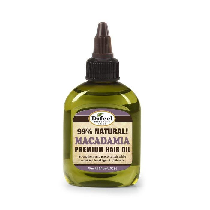 Difeel 99% Natural Macadamia Premium Hair Oil detailed image