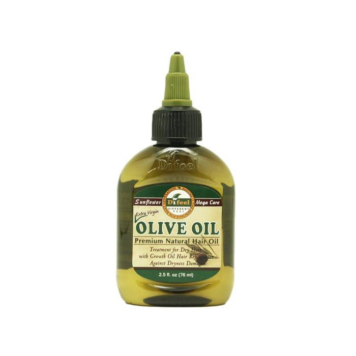 Difeel Premium Natural Hair Oil Olive 75 ml - detailed view