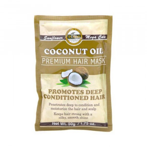 Difeel Premium Hair Mask Coconut Oil 50g medium size image