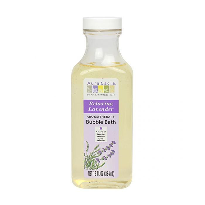 Aura Cacia Relaxing Lavender Bubble Bath 384 ml
