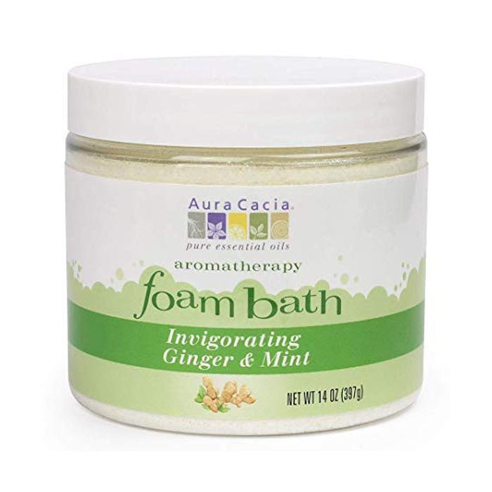 أورا كاسيا فوم باث زنجبيل ونعناع منشط 397 غ