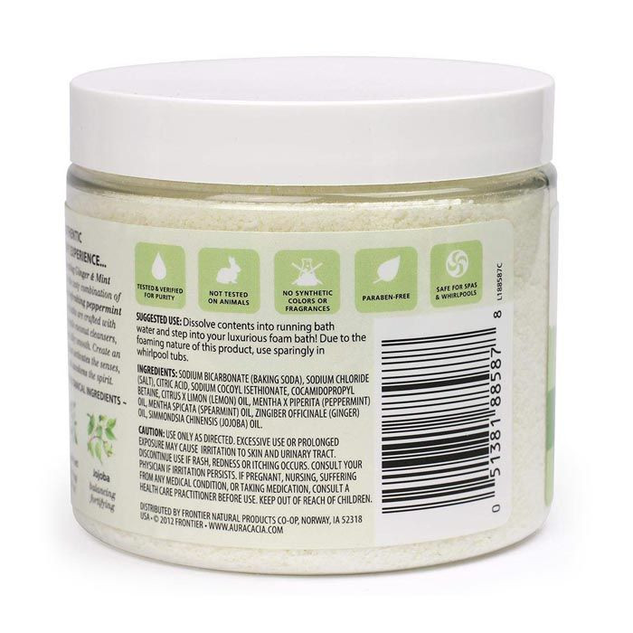 أورا كاسيا فوم باث زنجبيل ونعناع منشط 397 غ