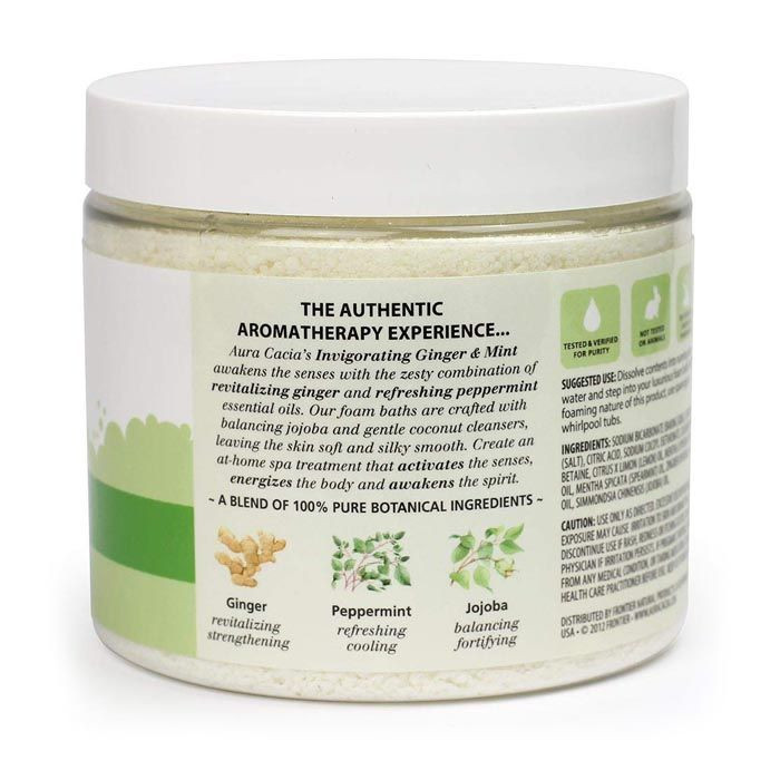 أورا كاسيا فوم باث زنجبيل ونعناع منشط 397 غ