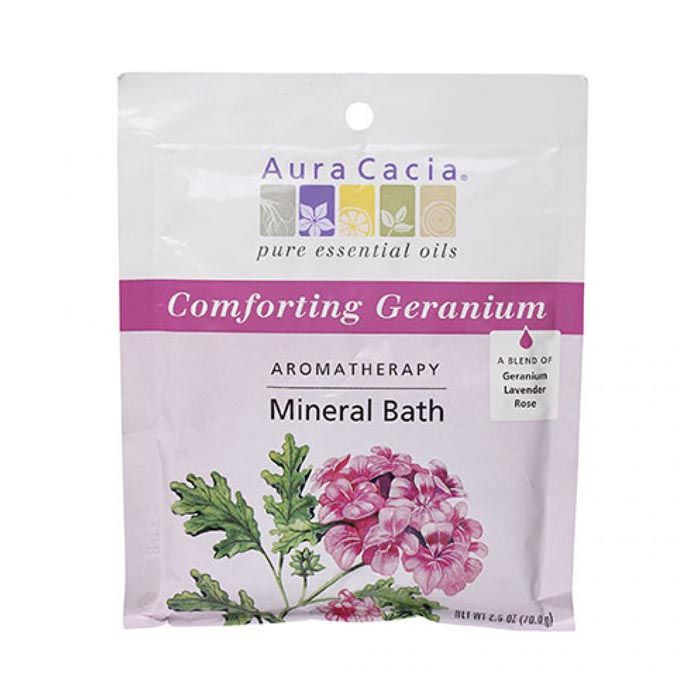 Aura Cacia Comforting Geranium Mineral Bath 70.9 g