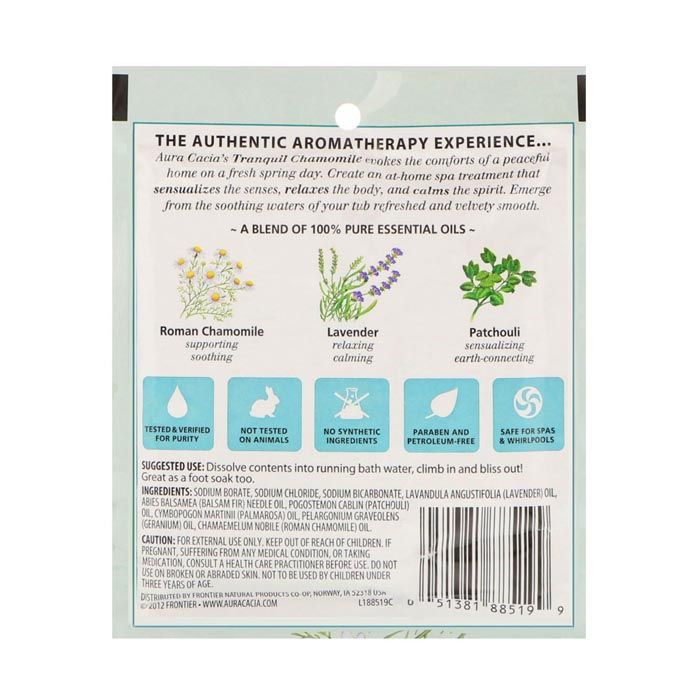 Aura Cacia Tranquil Chamomile Mineral Bath  70.9 g