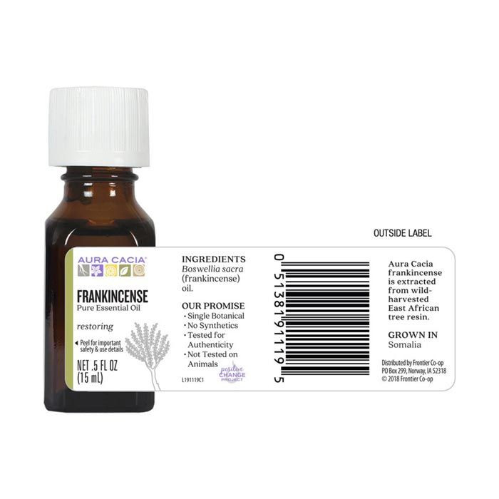 Aura Cacia Frankincense Essential Oil 15ml