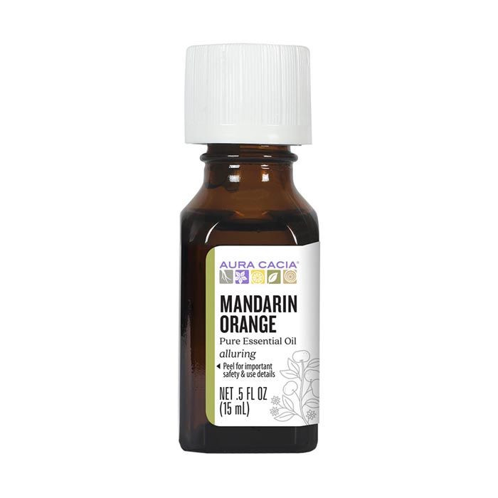 Aura Cacia Mandarin Orange Organic Essential Oil 15 ml