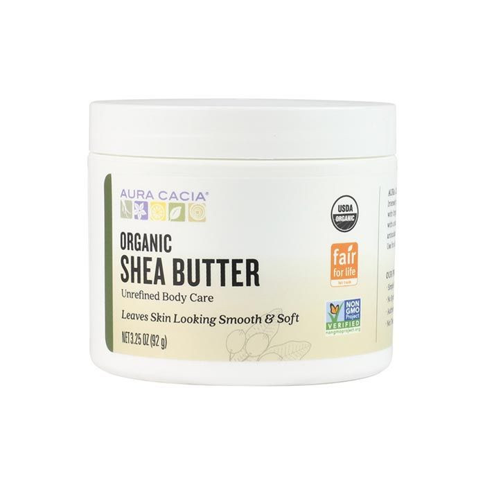 Aura Cacia Fair For Life Organic Unrefined Shea Butter 92 g