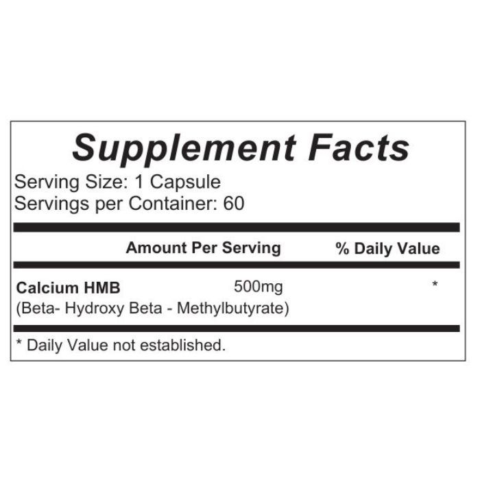كبسولات  اتش ام بي 500 مجم 60 كبسولة  من ماسل كور