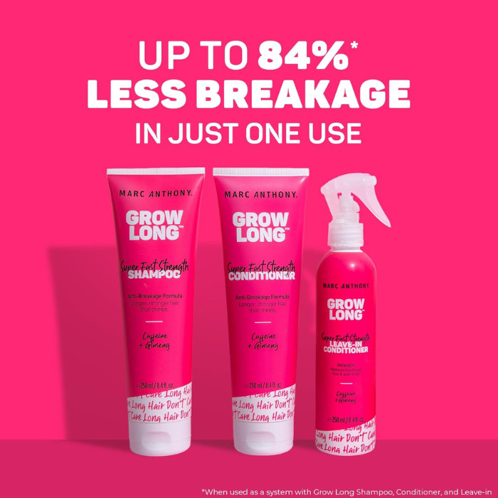 Marc Anthony Grow Long Shampoo 250ml + Conditioner 250ml Combo