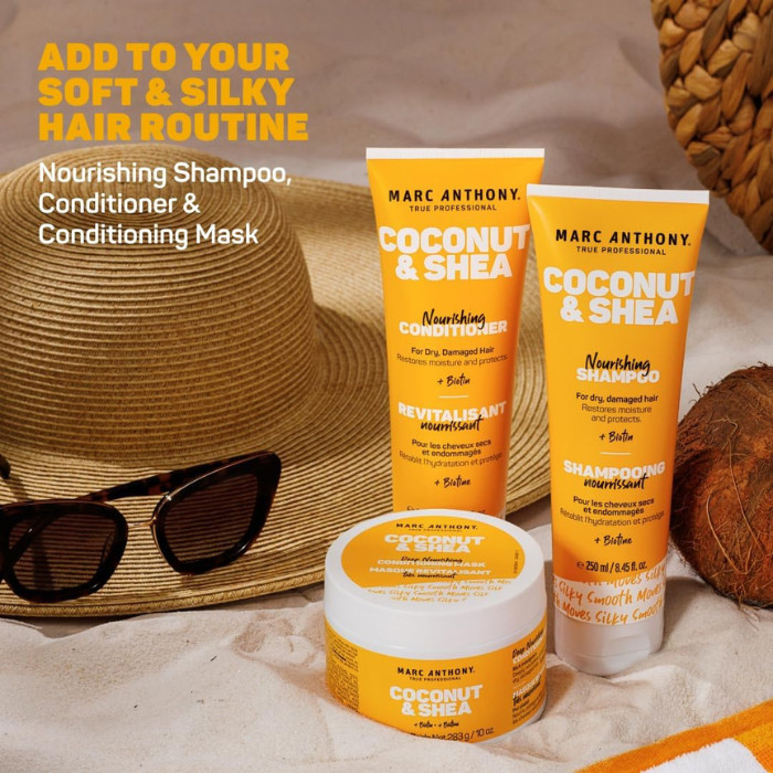 Marc Anthony Coconut Oil Shampoo 250ml + Conditioner 250ml Combo