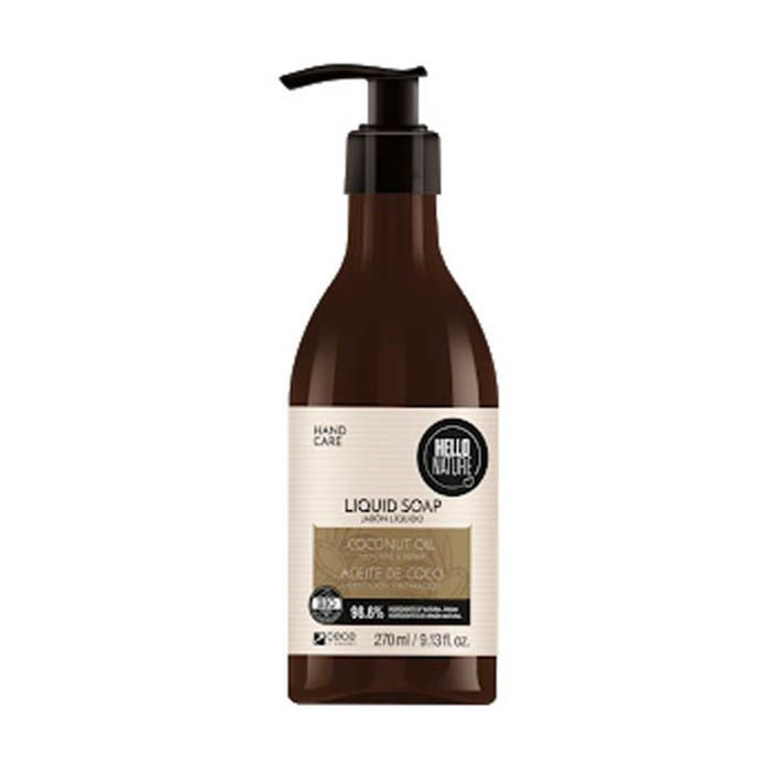 Buy Hello Nature Coconut Oil Liquid Soap 270 ml Life Pharmacy