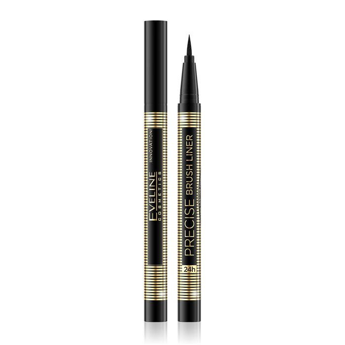 Eveline Precise Brush Liner Black high-resolution gallery image