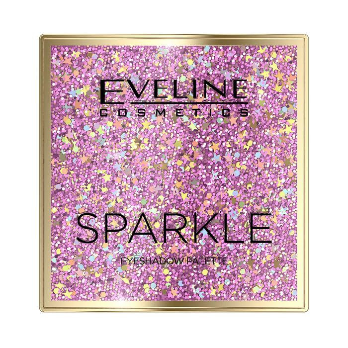 Eveline Eyeshadow Palette 9 Colors Sparkle