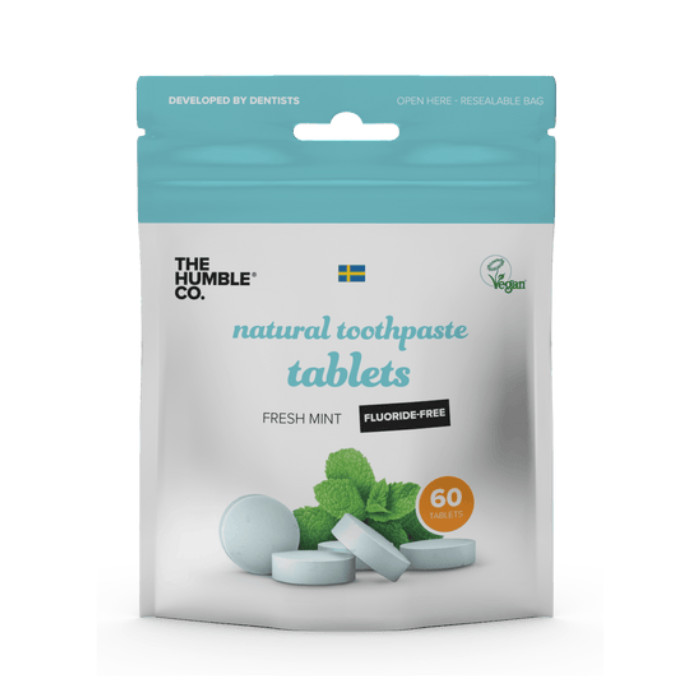 The Humble Co. Natural Toothpaste Tablets Fluoride Free 60's
