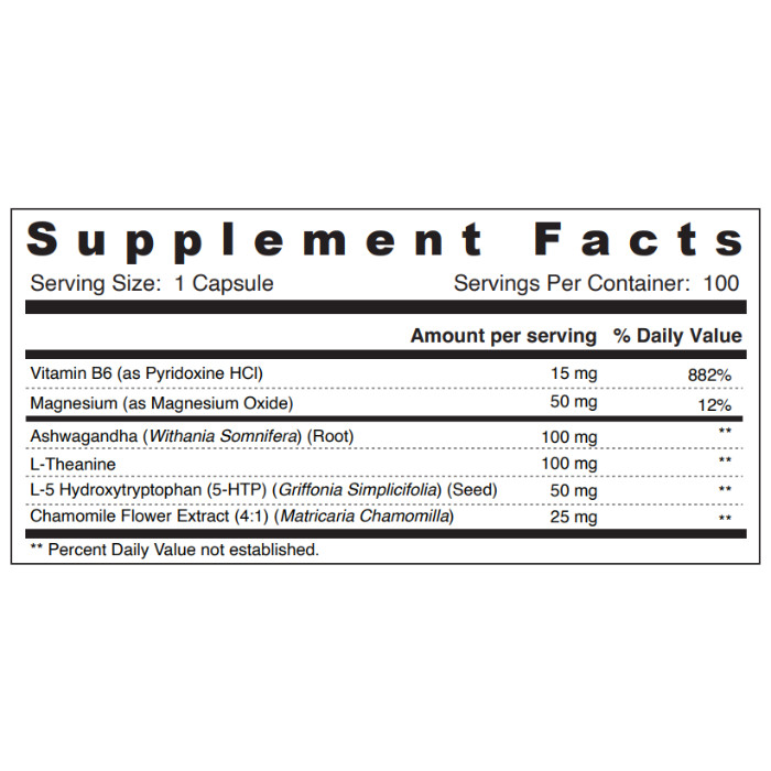 Sunshine Nutrition Evening Relax 100 Vegetable Capsules