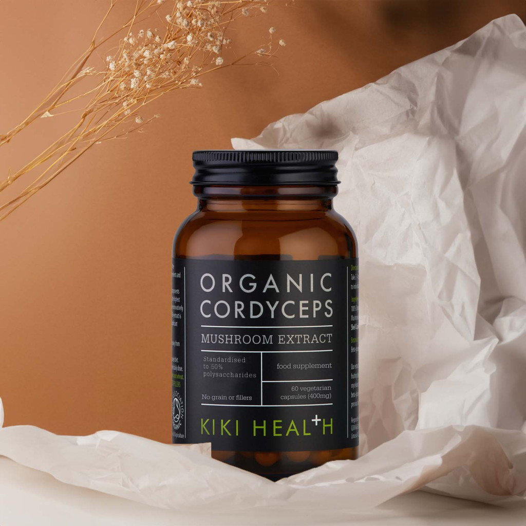 60 كبسولة كورديسيبس النباتية العضوية من كيكي هيلث