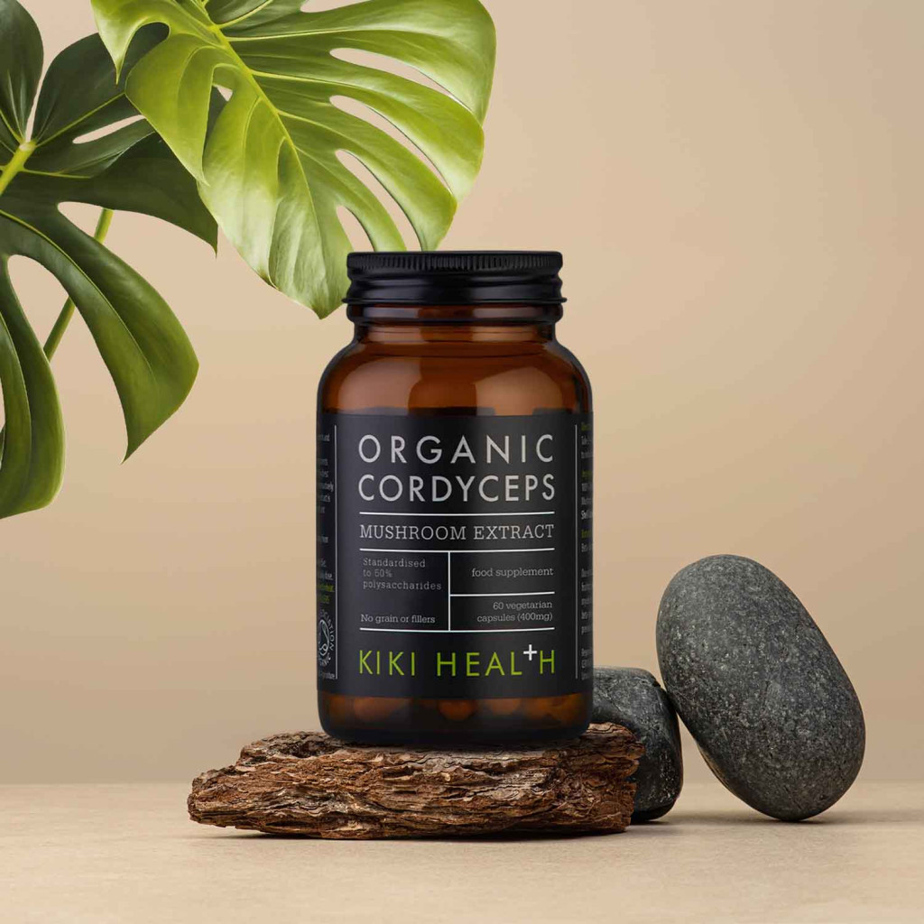 60 كبسولة كورديسيبس النباتية العضوية من كيكي هيلث