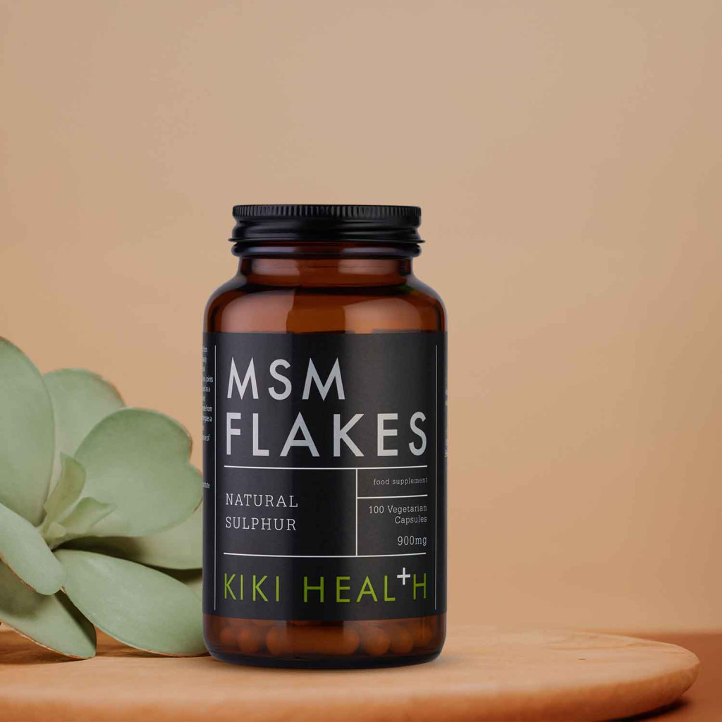 KIKI Health MSM Flakes Vegetarian Capsules 100's