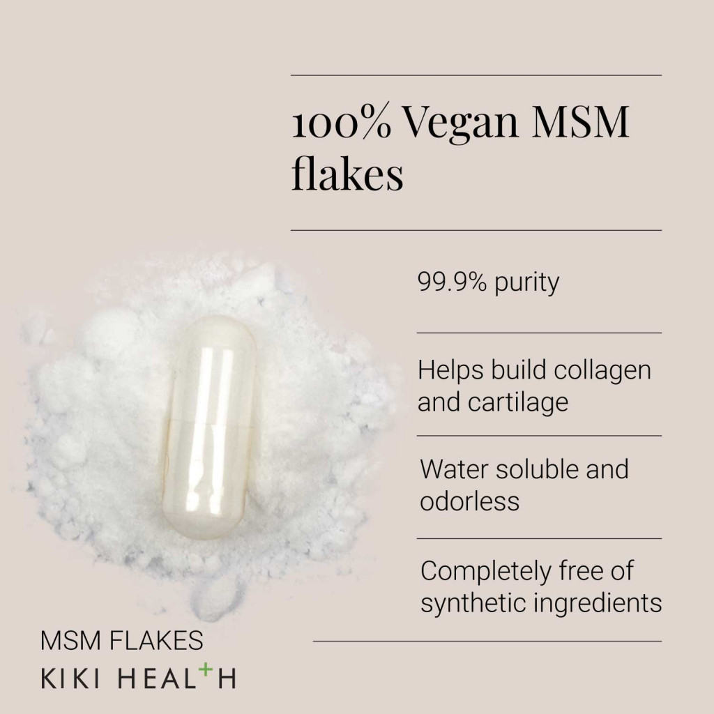 KIKI Health MSM Flakes Vegetarian Capsules 100's
