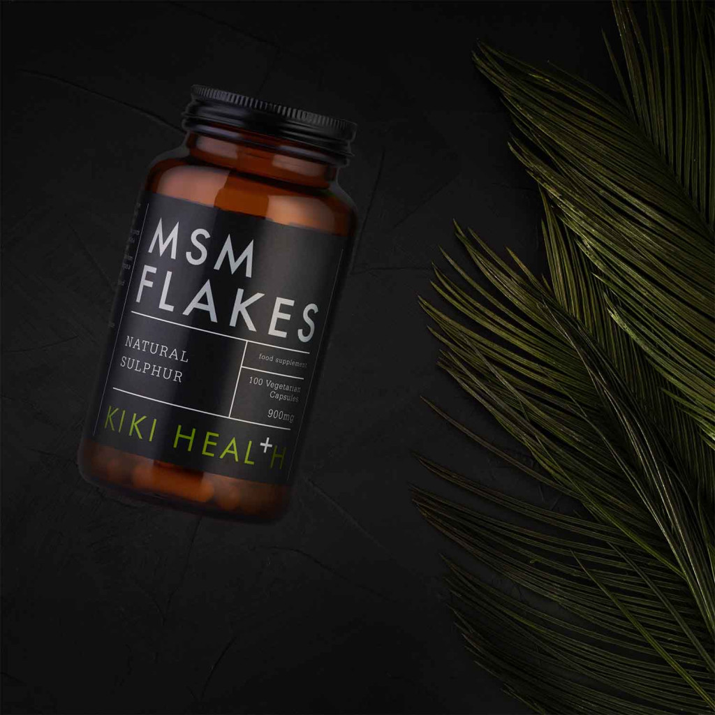 KIKI Health MSM Flakes Vegetarian Capsules 100's