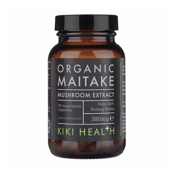 Buy Kiki Health Organic Maitake Mushroom Extract Vegetarian Capsules 60