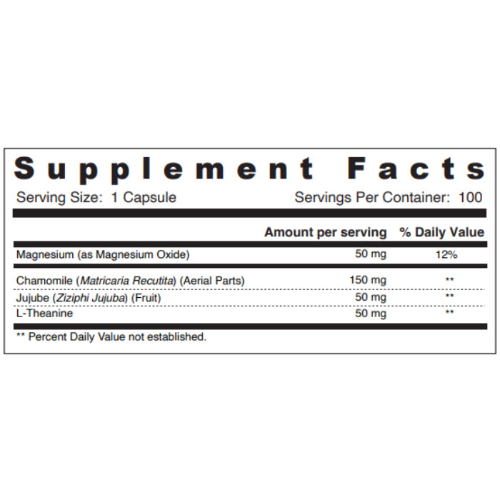 Sunshine Nutrition Rest & Relax Capsules 100's