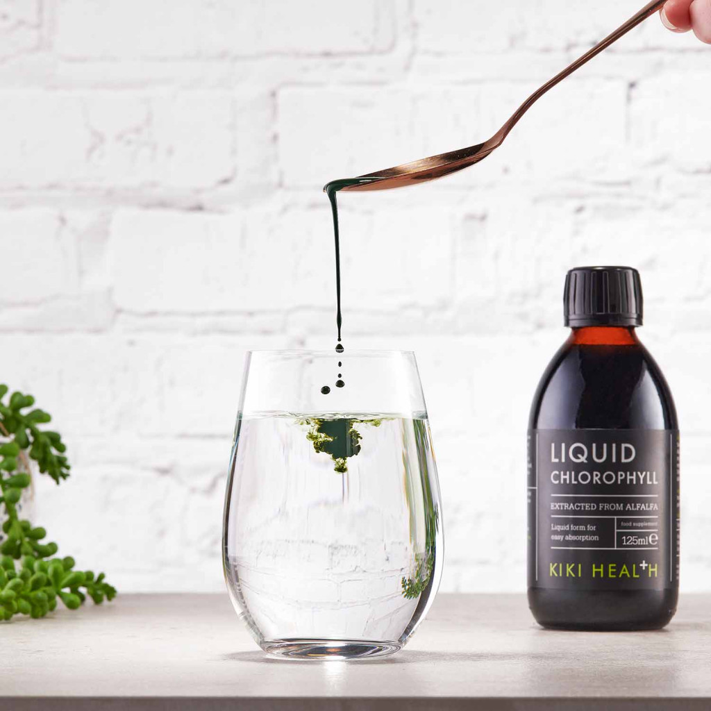 KIKI Health Liquid Chlorophyll Extract From Alfalfa 125ml