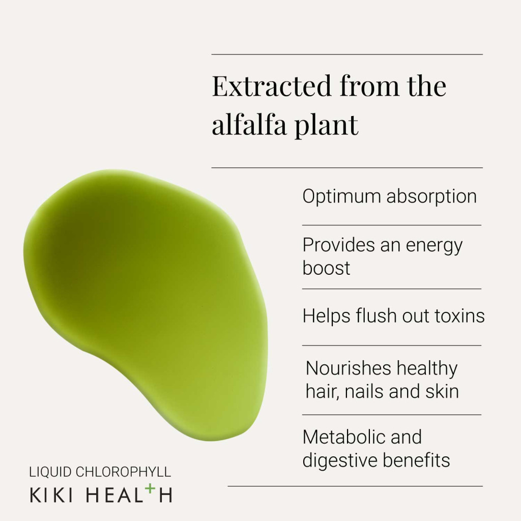 KIKI Health Liquid Chlorophyll Extract From Alfalfa 125ml