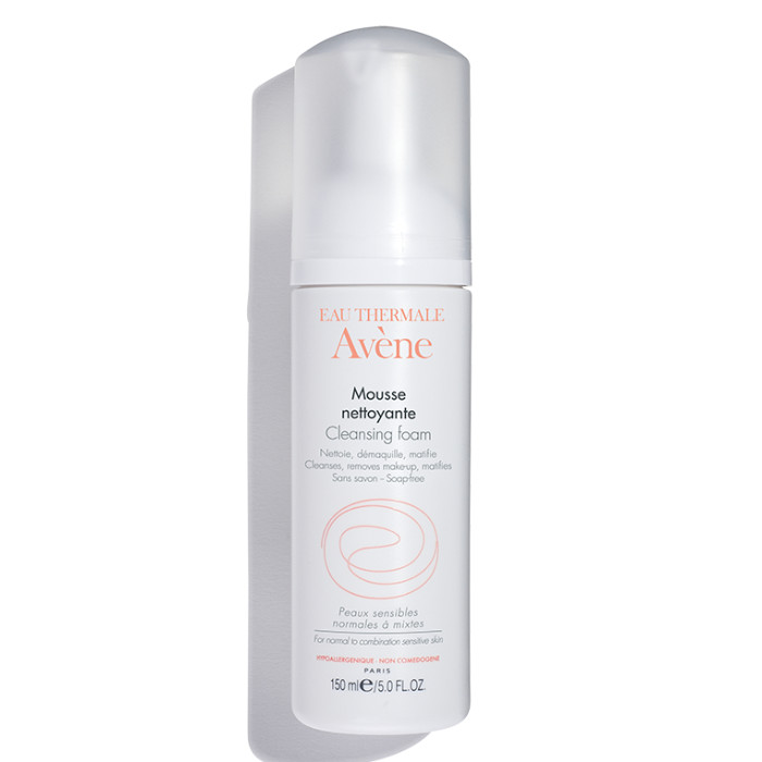 Avene Mattifying Cleansing Foam 150ml full product view