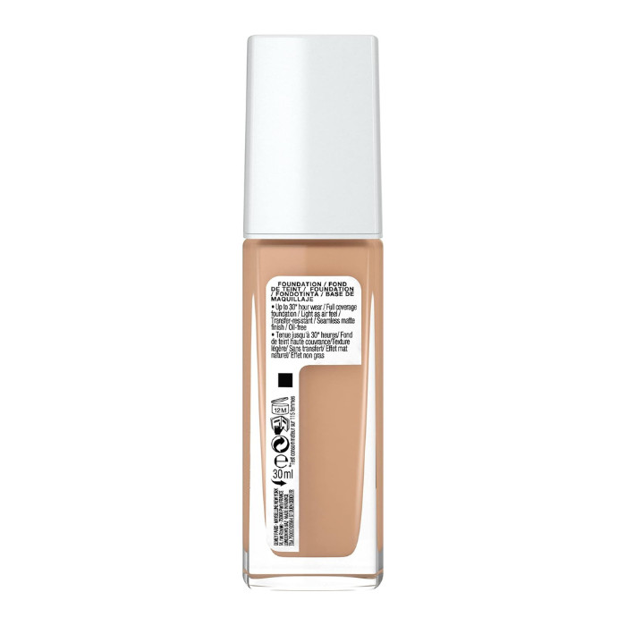 Maybelline New York Superstay Active Wear Foundation, 30 Sand