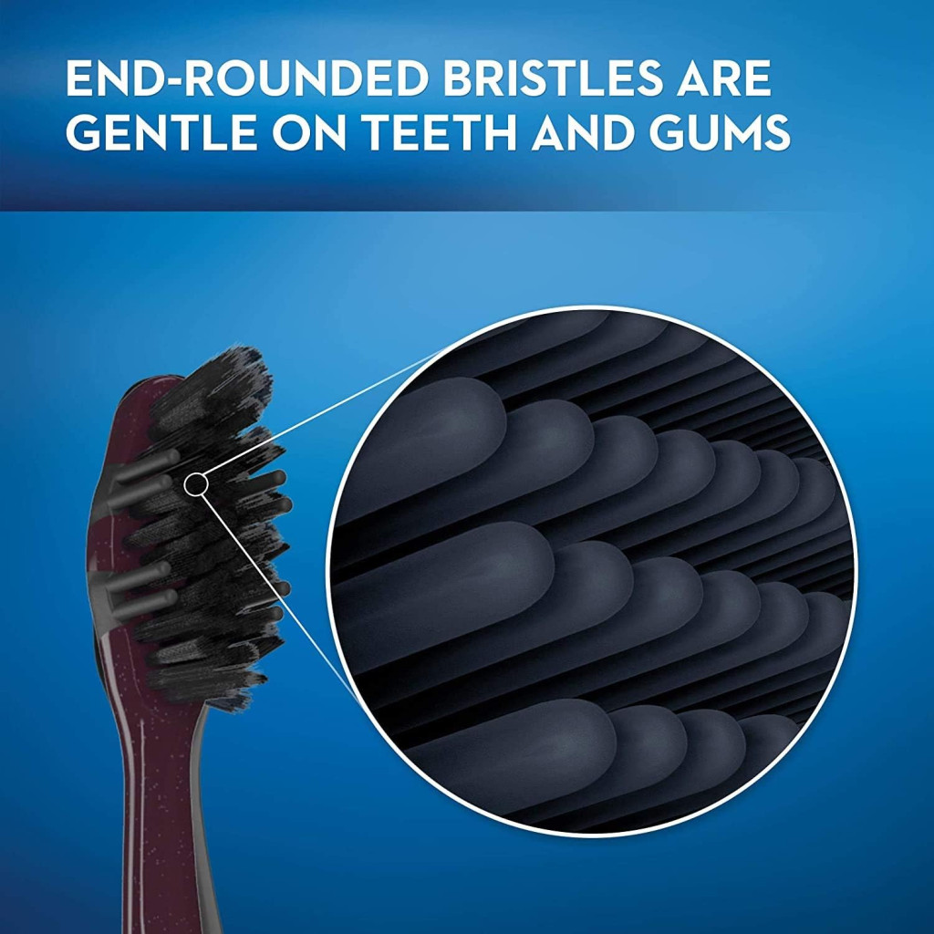 Oral B Charcoal Soft 35 Whitening Therapy Toothbrush 1+1 Free