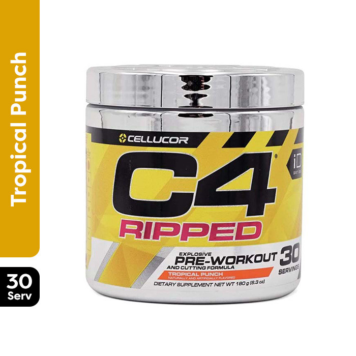 Cellucor C4 Ripped 30 Svg 174 Gm Tropical Punch