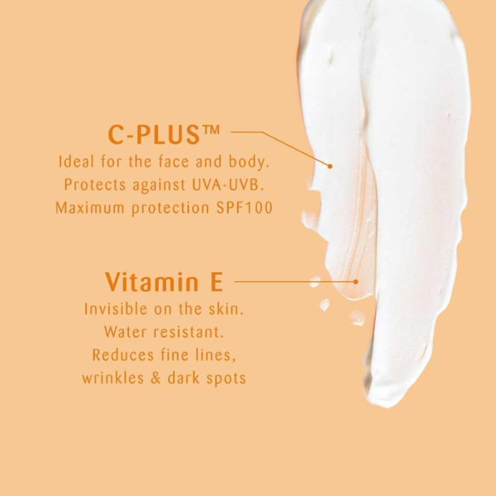 Vidaderm (SPF 100) Cream Sunscreen – Full Spectrum Protection for Sensitive, Sun-Allergic & Post-Treatment Skin, 40ml