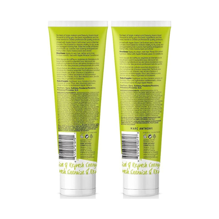 Marc Anthony Apple Miracle Shampoo 250ml + Conditioner 250ml