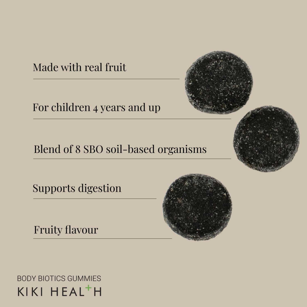KIKI Health Body Biotics Gummies For Children 4+ 60's