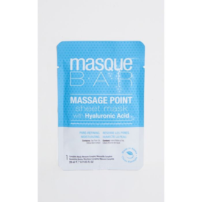 Buy Masque Bar Massage Point Sheet Mask With Hyaluronic Acid online at