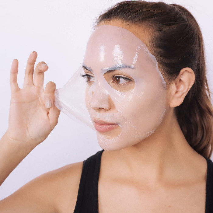 Masque Bar Anti-Aging Bio Cellulose Face Mask with Collagen, Hydrating, Firming & Brightening Coconut Gel - 58ml