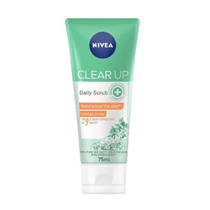 Buy Nivea Fc Clear Up Daily Scrub 2X6X75 ml online at best price in the