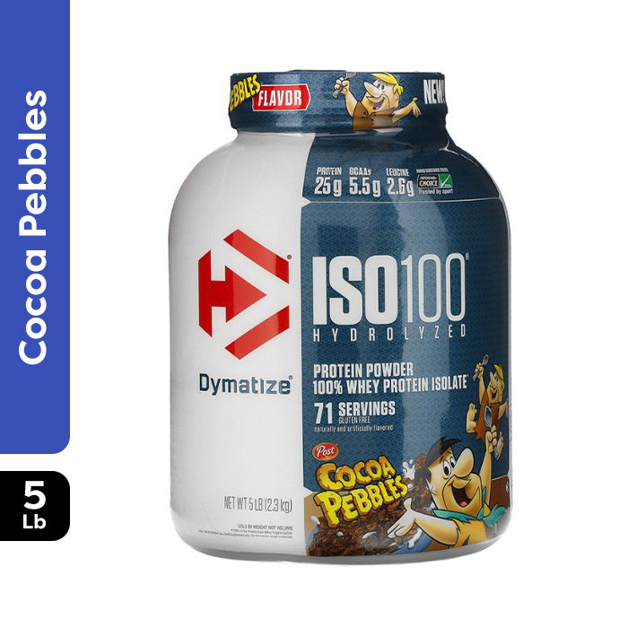 Dymatize ISO 100 5lbs Cocoa Pebbles high-resolution image