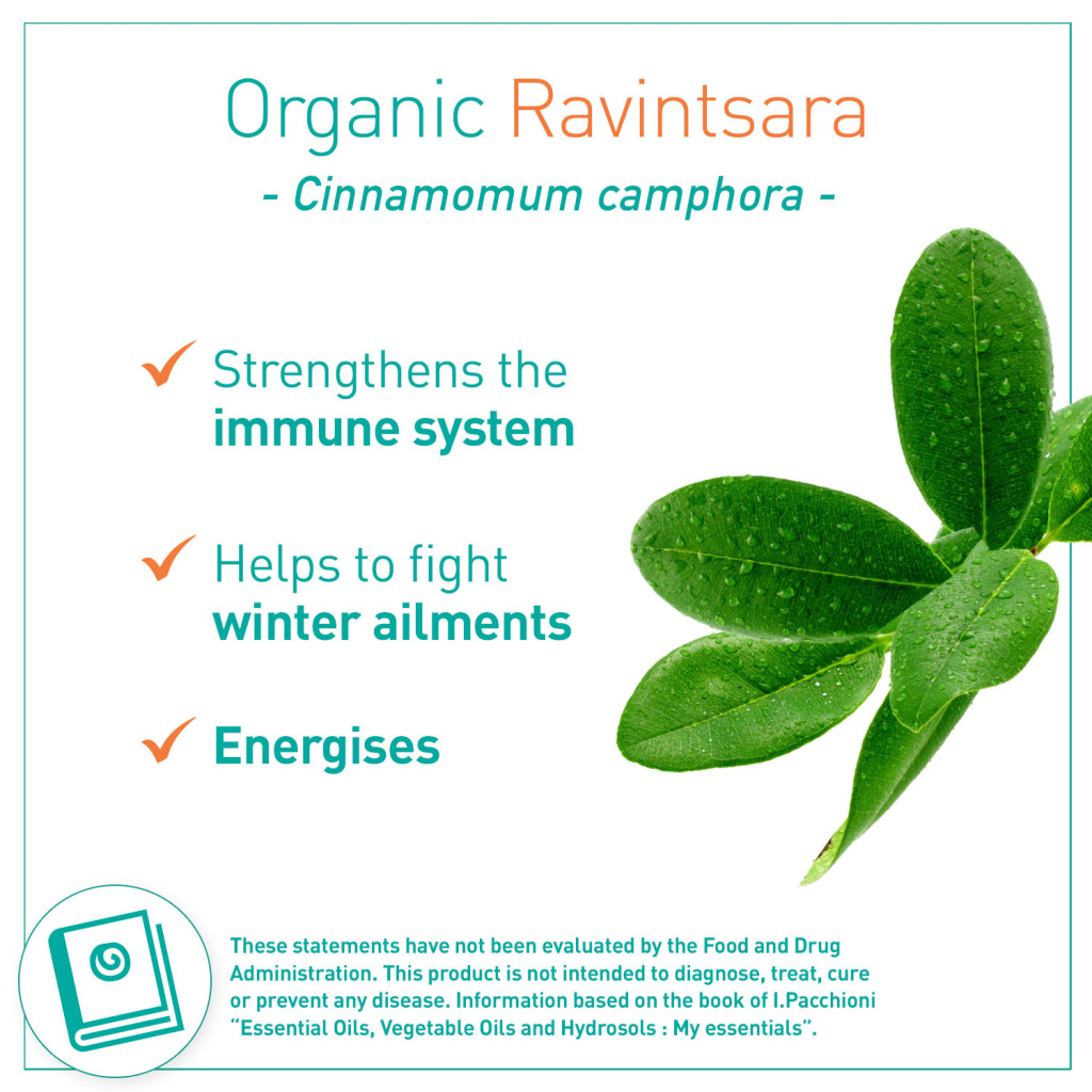 Puressentiel Organic Essential Oil Ravintsara 10ml