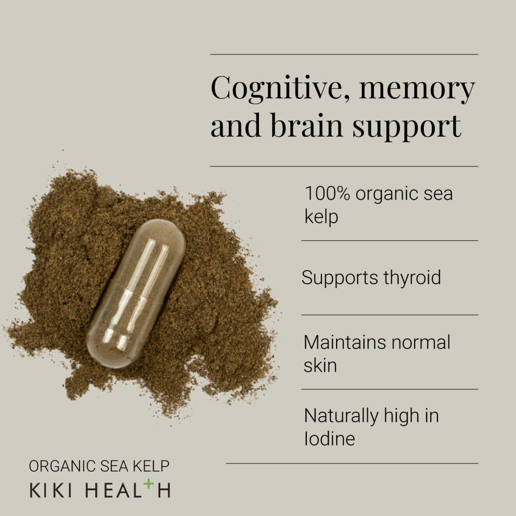 KIKI Health Organic Sea Kelp 90 Capsules