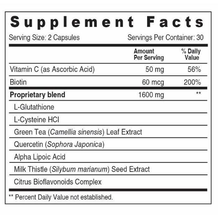 Sunshine Nutrition Derma Glow – 1000mg L-Glutathione Skin Brightening & Antioxidant Support, 60 Veg Capsules