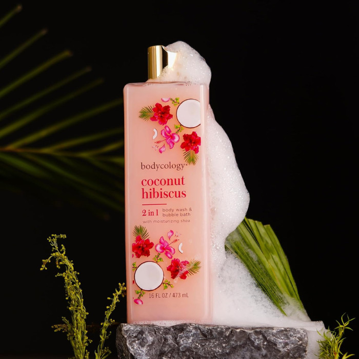 Bodycology Coconut Hibiscus Moisturizing Gel Body Wash 473ml