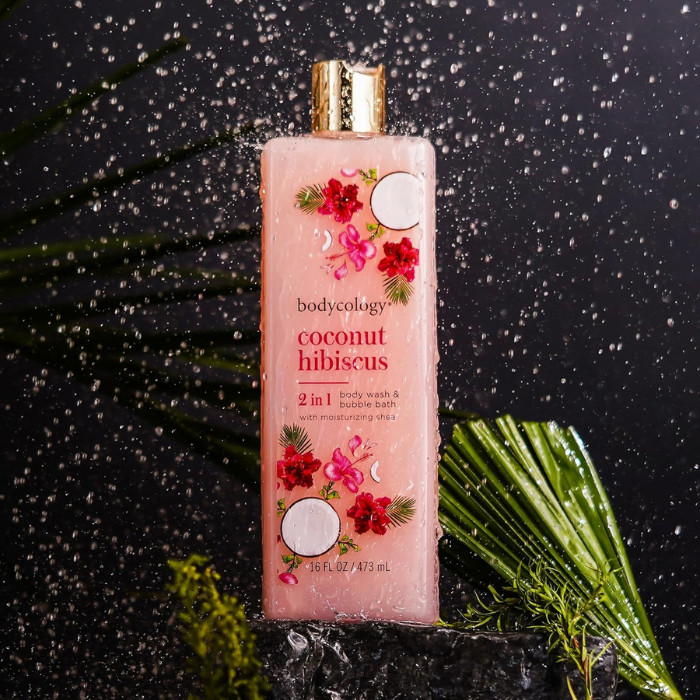 Bodycology Coconut Hibiscus Moisturizing Gel Body Wash 473ml
