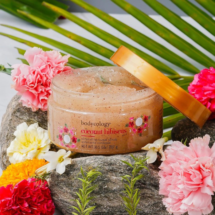 Bodycology Coconut Hibiscus Exfoliating Sugar Scrub 297gm