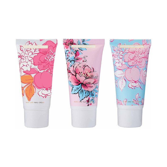 Heathcote & Ivory Pinks & Pear Blossom Hand/Nail Cream 30ml x 3s