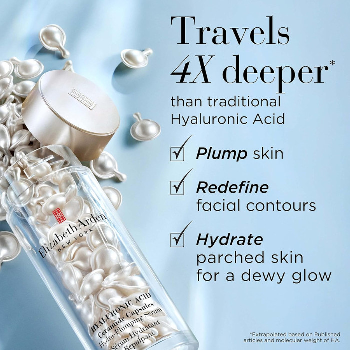 Elizabeth Arden Hyaluronic Acid Ceramide Caps 60s